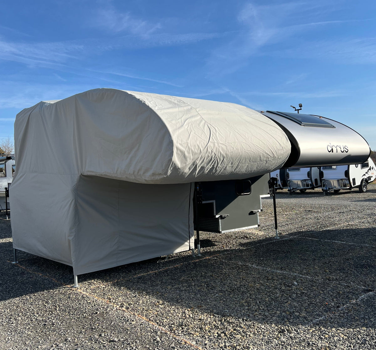 Truck Camper Cover for Cirrus 820