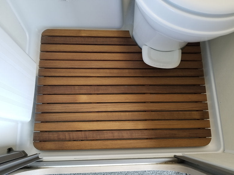 Cirrus 820 Teak Wet-Bath Floor Insert
