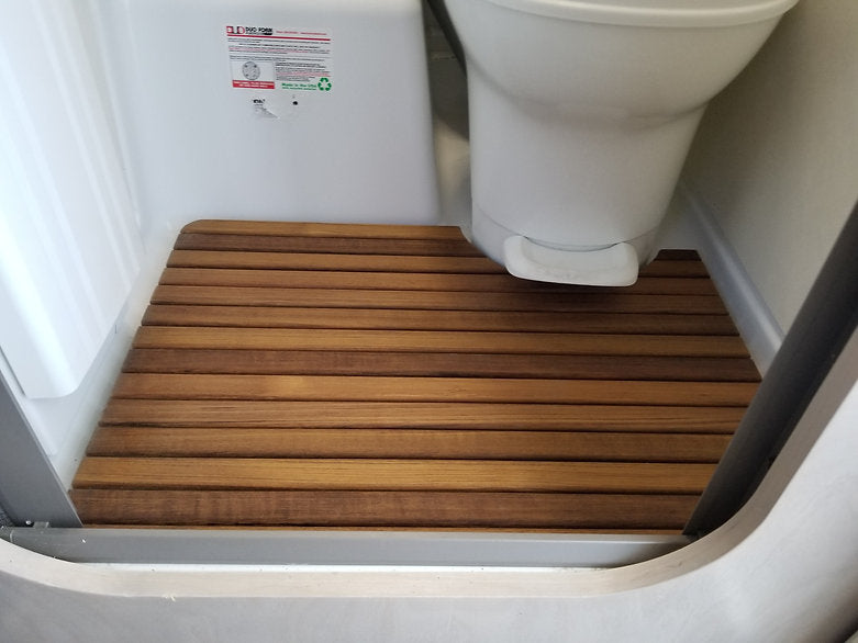 Cirrus 820 Teak Wet-Bath Floor Insert