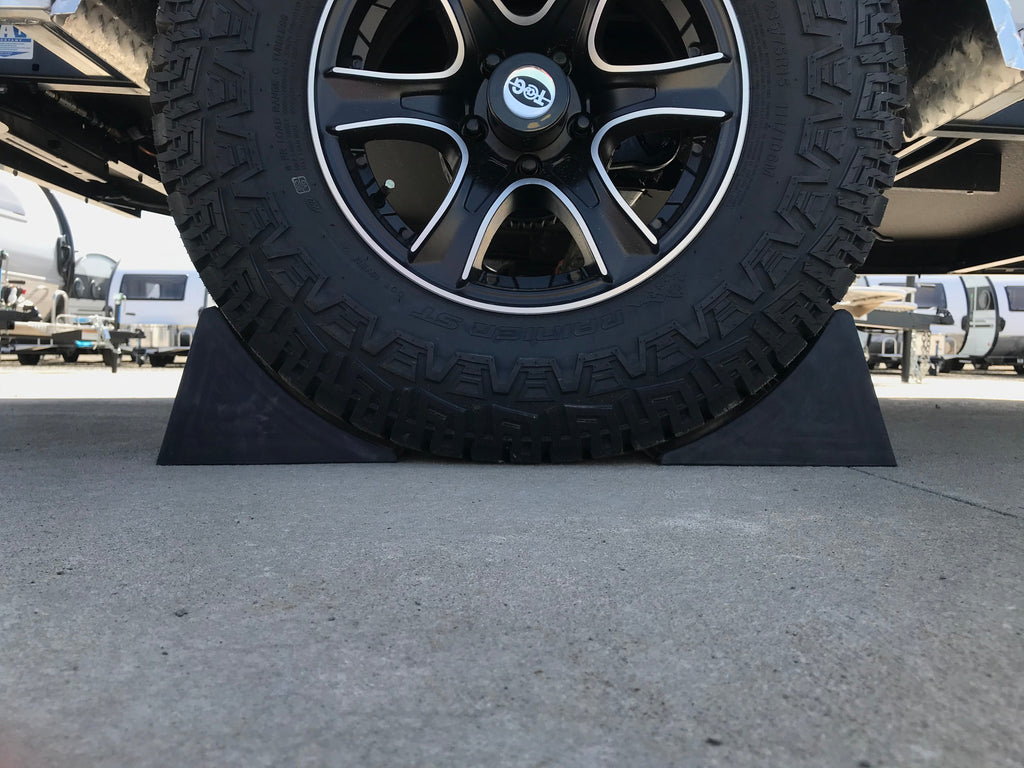 Solid Rubber Wheel Chocks