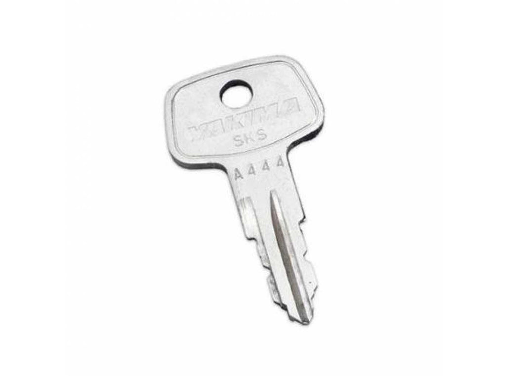 Yakima SKS replacement key — representative product photo; key code varies