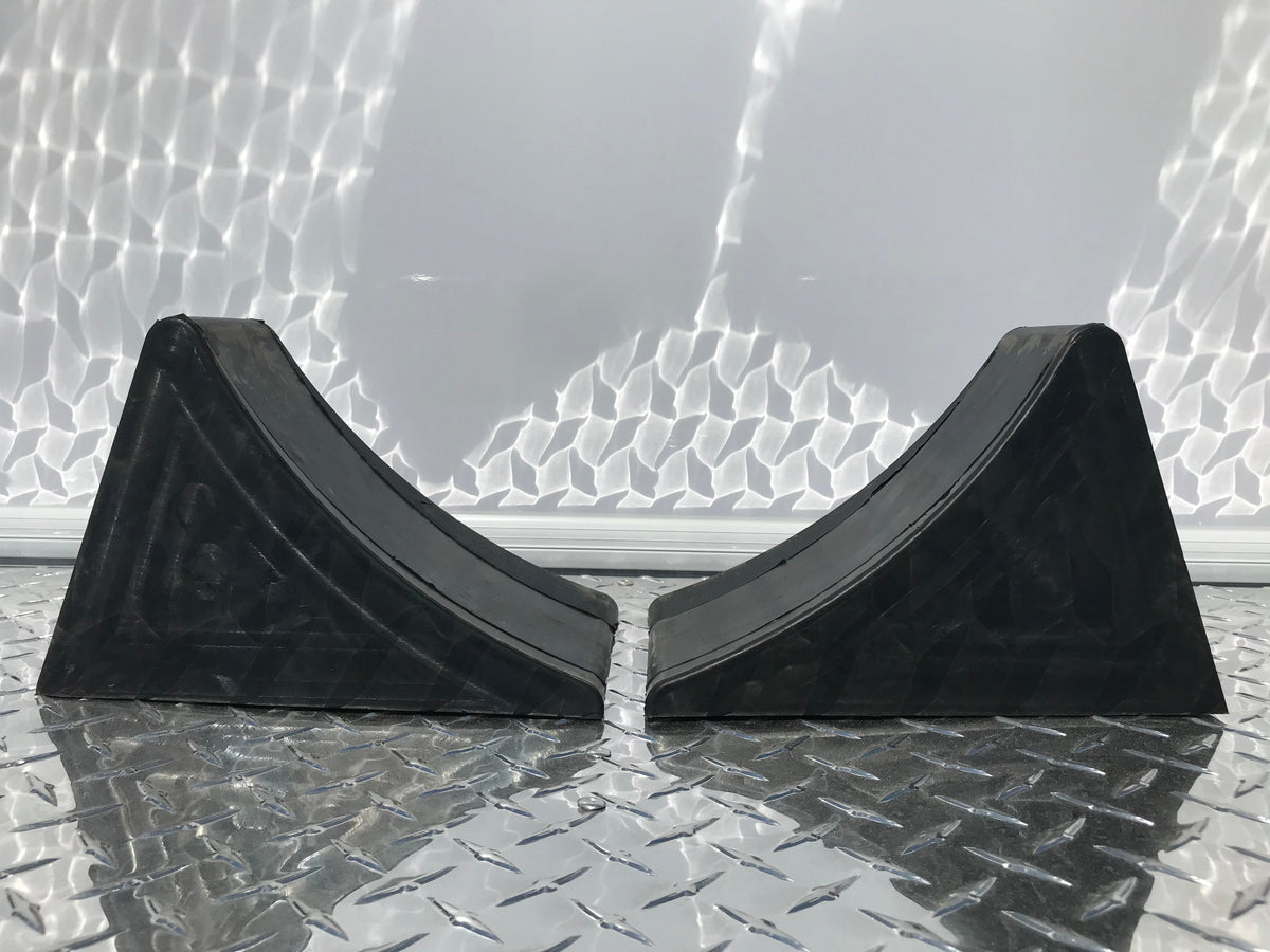 Solid Rubber Wheel Chocks