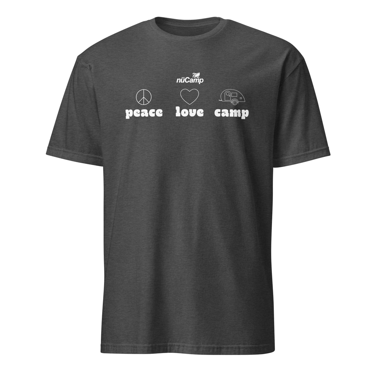 nuCamp Peace Love Camp Softstyle Tee