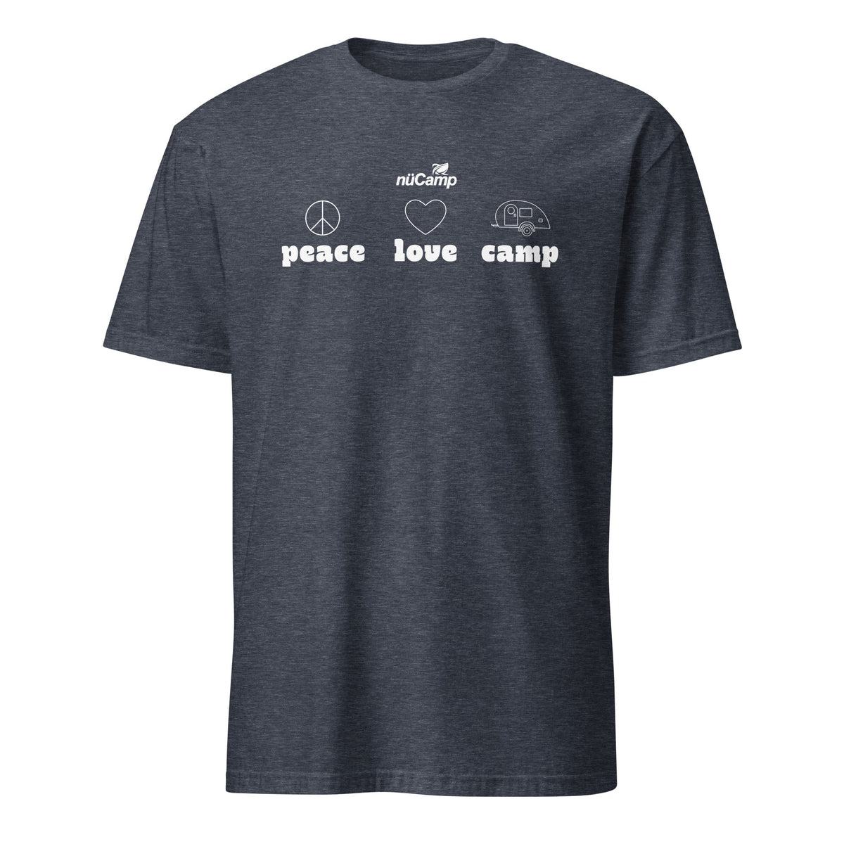 nuCamp Peace Love Camp Softstyle Tee