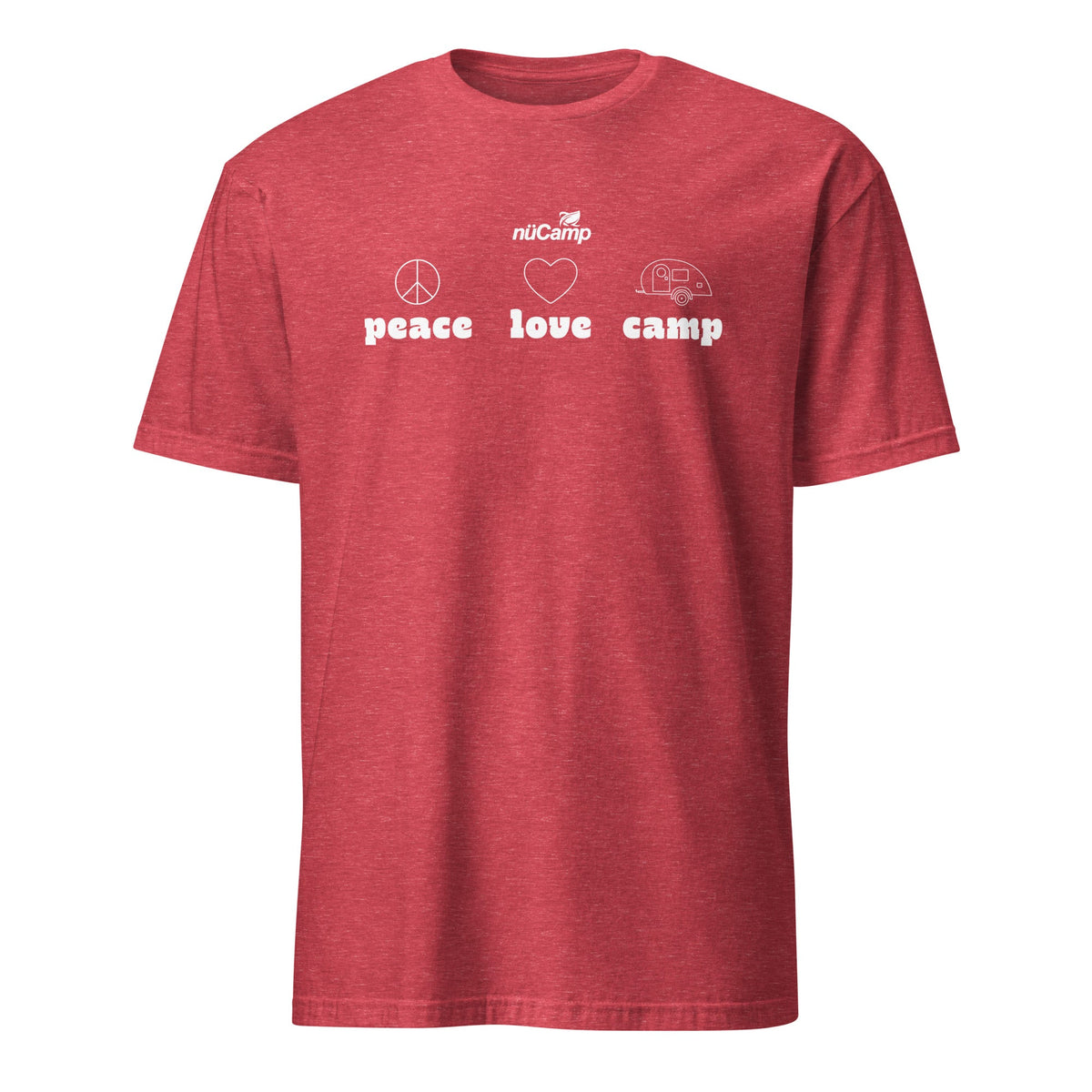 nuCamp Peace Love Camp Softstyle Tee