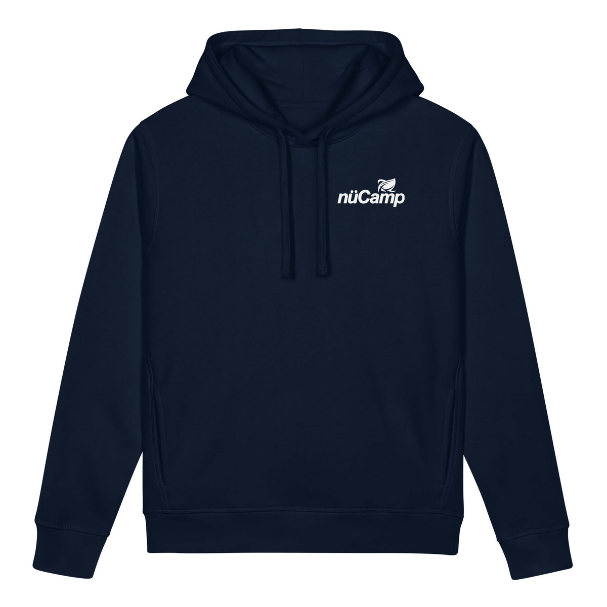 nuCamp White Logo Side Pocket Hoodie