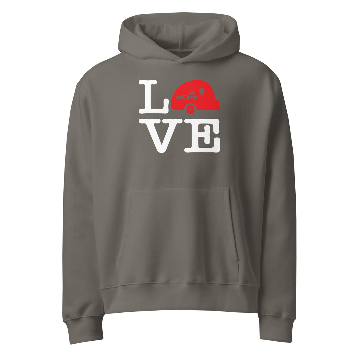 nuCamp LOVE Camping Oversized Hoodie