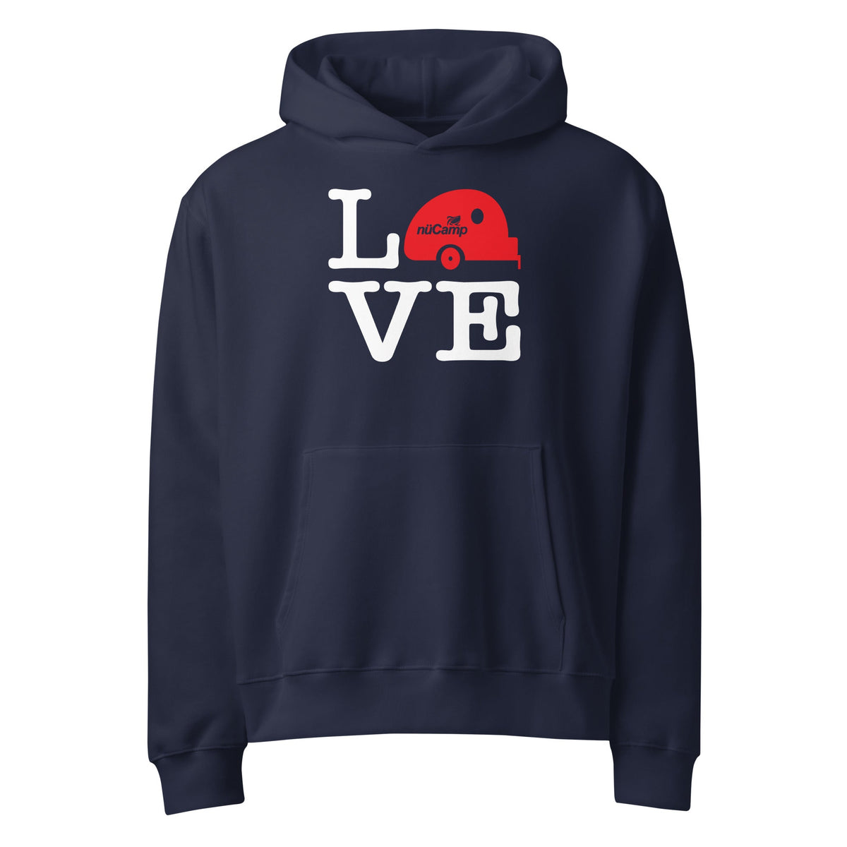 nuCamp LOVE Camping Oversized Hoodie